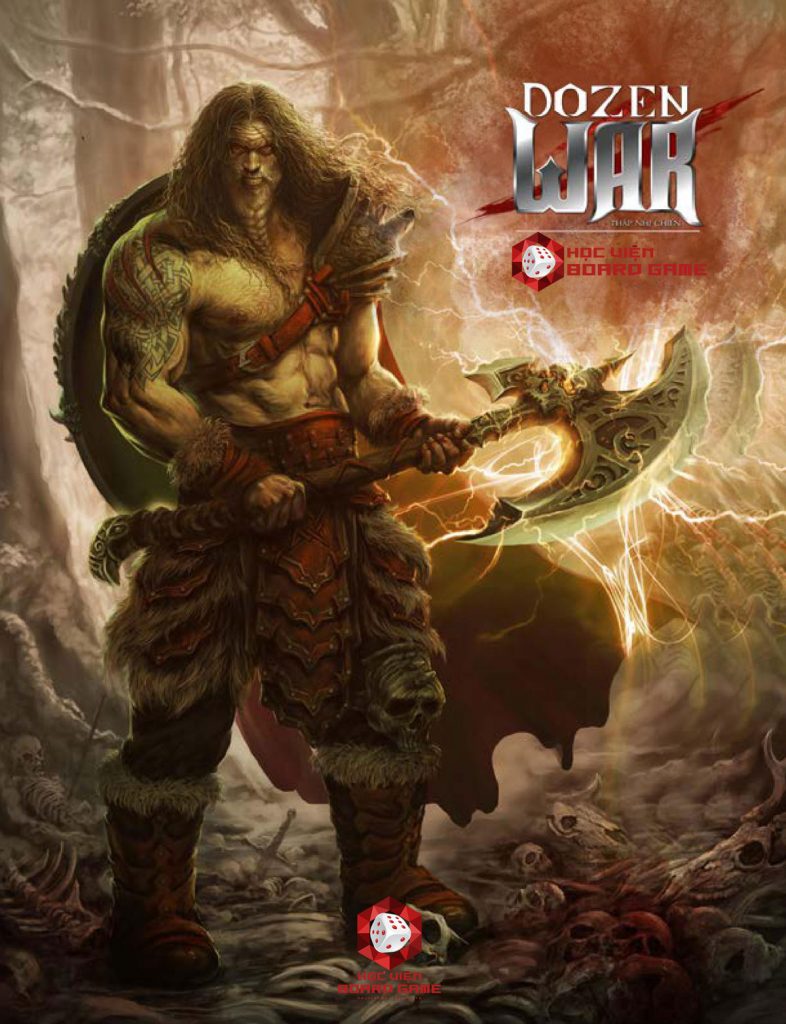 Hướng dẫn cách chơi board game Dozen War chi tiết nhất