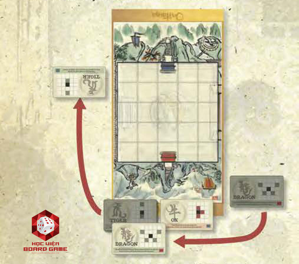 Hướng dẫn cách chơi boardgame onitama